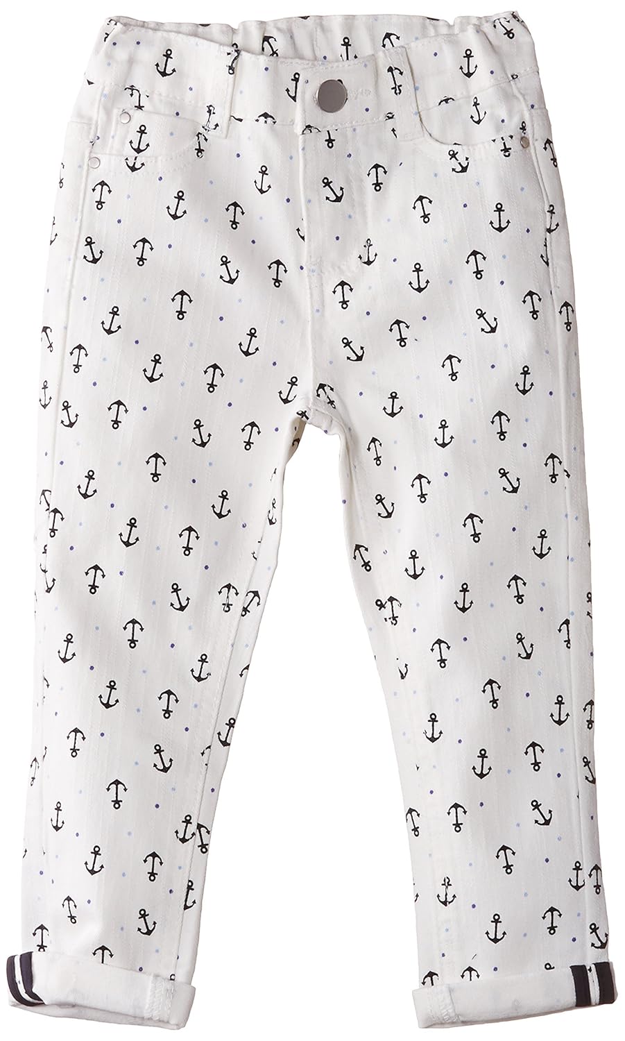 

Pumpkin Patch Little Girls' Anchor Print Jean