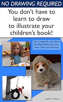 No Drawing Required: You don’t have to learn to draw to illustrate your children’s book.