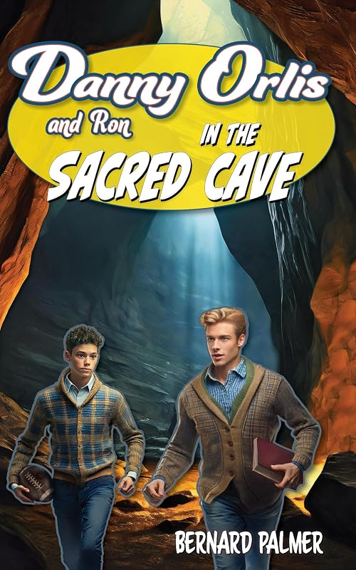 Danny and Ron Orlis in the Sacred Cave by Bernard Palmer