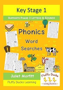 Phonics Word Searches: Phase 3 Letters and Sounds (Phonics Puzzle Books) by Juliet Morfitt