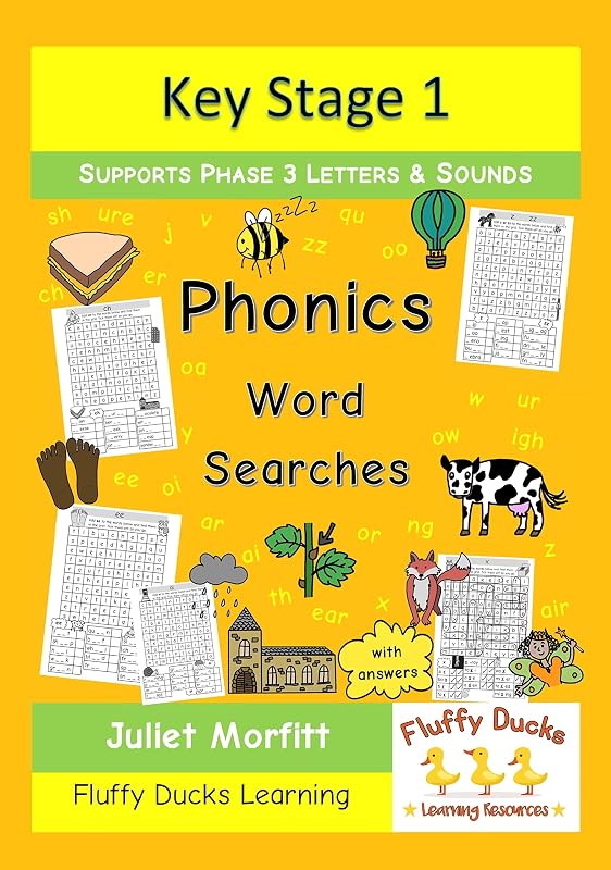 Phonics Word Searches: Phase 3 Letters and Sounds (Phonics Puzzle Books) by Juliet Morfitt