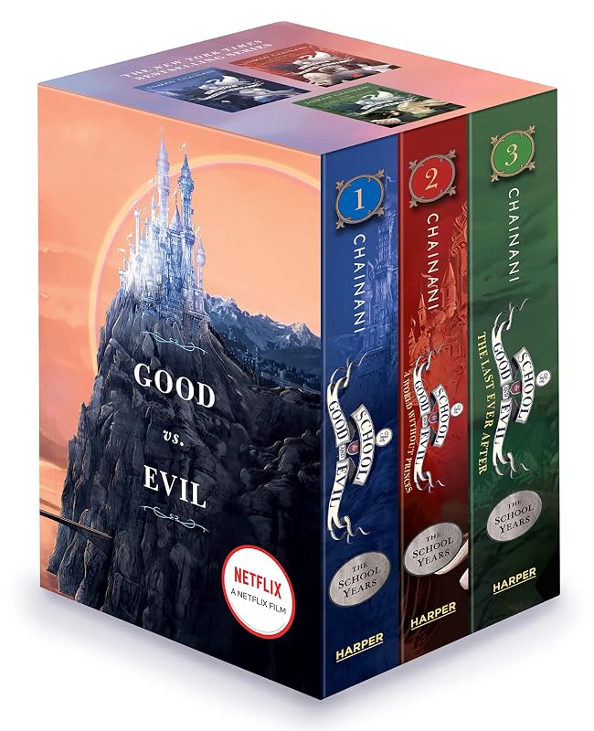 The School for Good and Evil Series 3-Book Paperback Box Set: Books 1-3 by Soman Chainani
