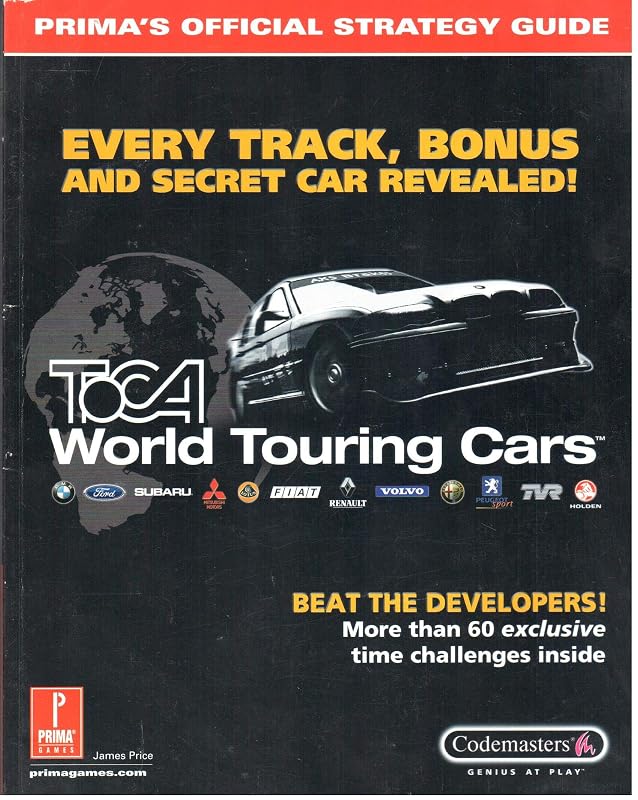 TOCA 3: Official Strategy Guide by Prima Development