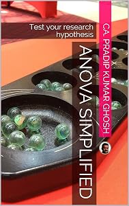 Anova simplified: Test your research hypothesis by CA. Pradip Kumar Ghosh