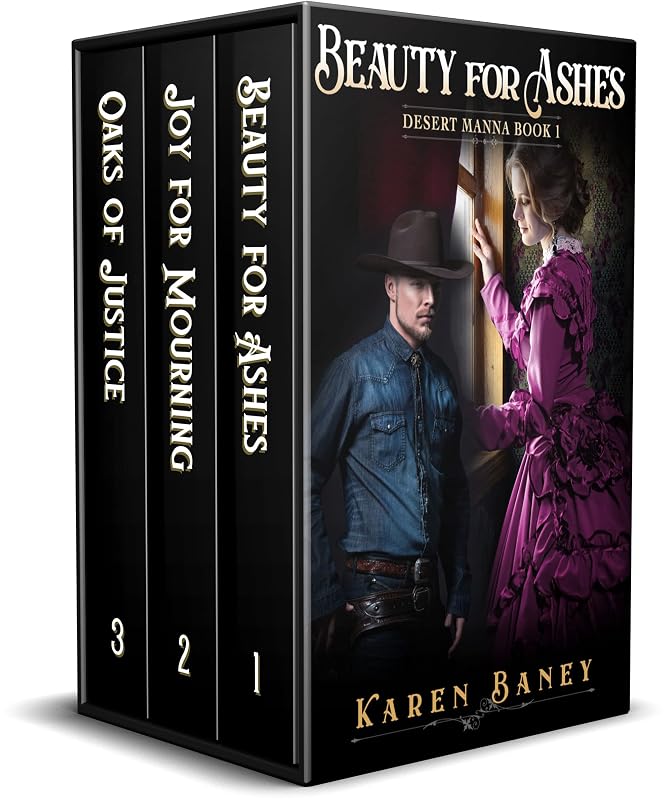 Desert Manna: The Complete Series (3 Book Box Set): A Christian Historical Western Cowboy Romance by Karen Baney