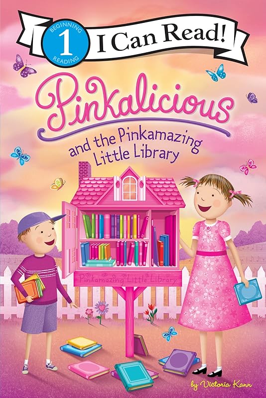 Pinkalicious and the Pinkamazing Little Library (I Can Read Level 1) by Victoria Kann
