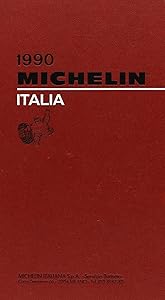 Michelin Red Guide Italia 1990