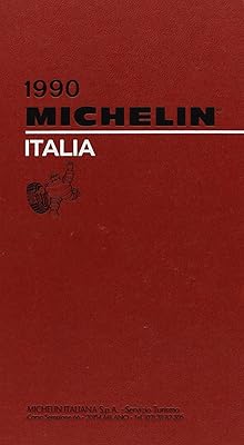 Michelin Red Guide Italia 1990