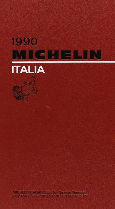 Michelin Red Guide Italia 1990 by unknown
