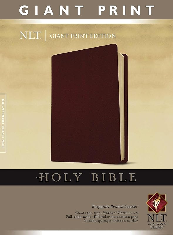 Holy Bible, Giant Print NLT by Tyndale