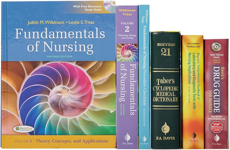Pkg: Skills Video 2e, Fund of Nsg Vol 1 & 2 2e, Proc Cklist 2e, Tabers 21st, Deglin DG 12th, Van Leeuwen Comp Hnbk 3rd, Doenges NPG 12th by F.A. Davis