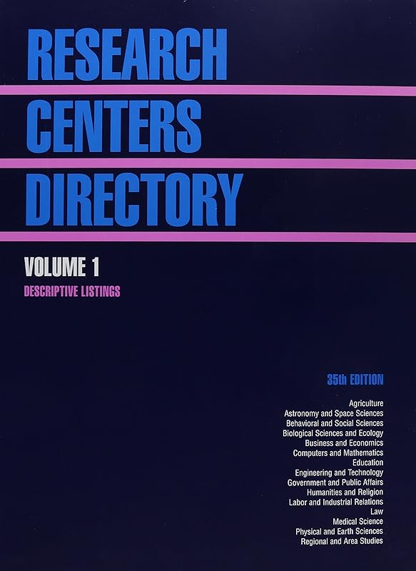 Research Centers Directory (2 Volumes Set) by Donna Wood