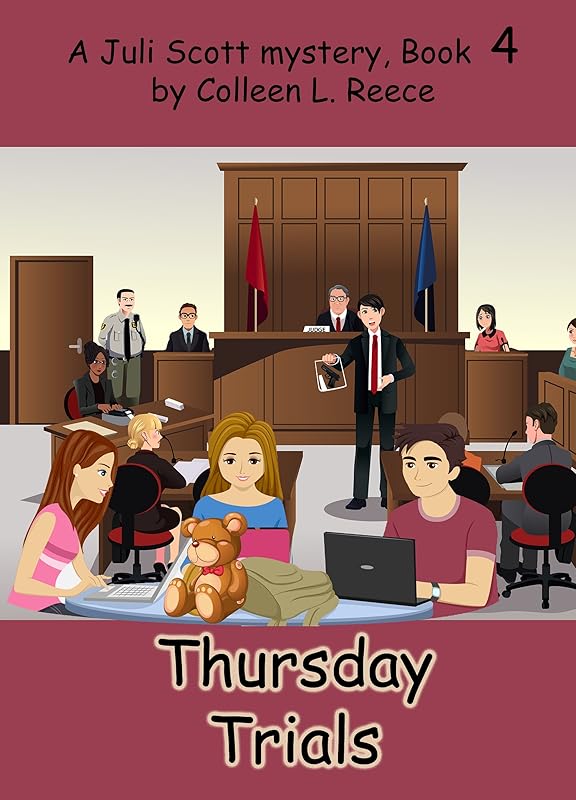 Thursday Trials : (Christian cozy mystery) (A Juli Scott Mystery Book 4) by Colleen L. Reece