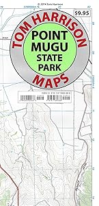 PT Mugu State Park Trail Map: PT Mugu, Circle X Ranch, Arroyo Sequit, Backbone Trail, Malibu Springs, Rancho Sierra Vista, Leo Carrillo State Park: (Tom Harrison Maps) by Tom Harrison Maps