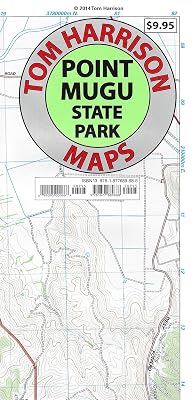 PT Mugu State Park Trail Map: PT Mugu, Circle X Ranch, Arroyo Sequit, Backbone Trail, Malibu Springs, Rancho Sierra Vista, Leo Carrillo State Park: (Tom Harrison Maps)