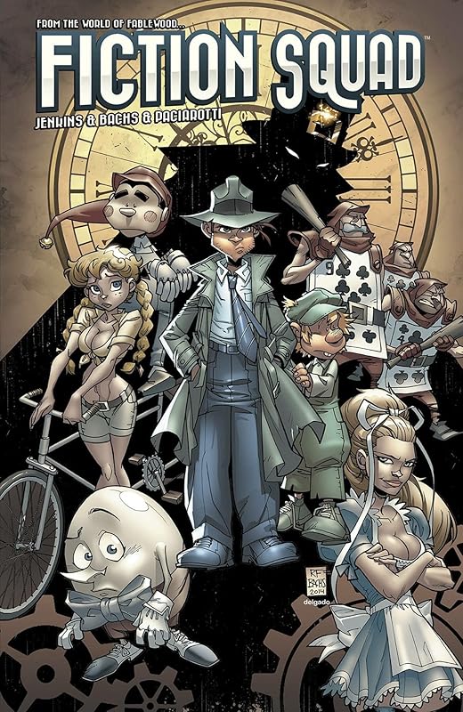 Fiction Squad (1) by Paul Jenkins