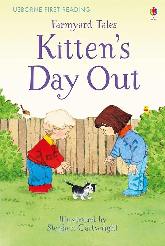 Farmyard Tales Kitten's Day Out (First Reading) by Heather Amery