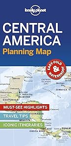 Lonely Planet Central America Planning Map by Lonely Planet