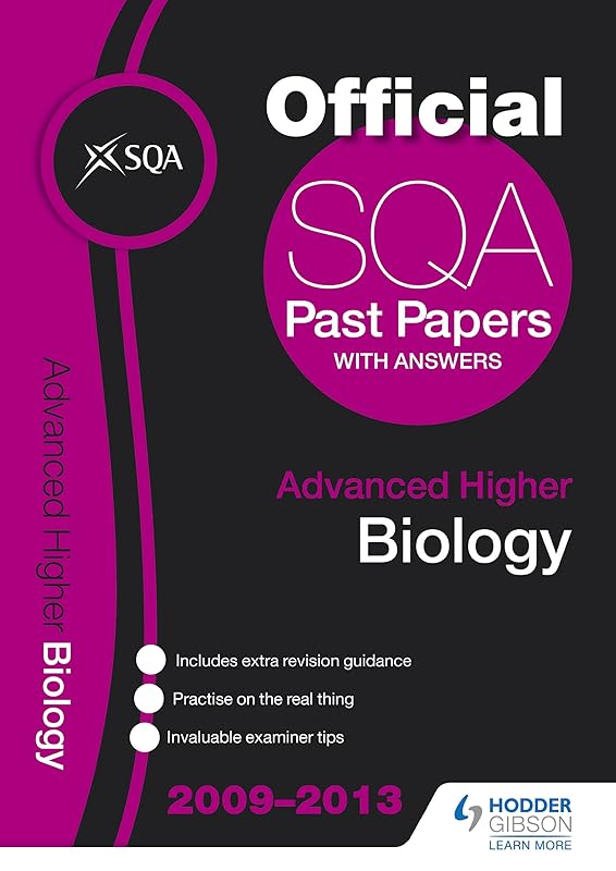 SQA Past Papers Advanced Higher Biology 2013 by SQA