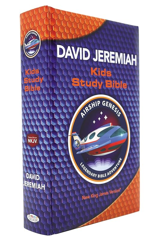 NKJV, Airship Genesis Kids Study Bible, Hardcover: Holy Bible, New King James Version by Dr. David Jeremiah