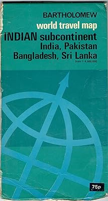 Indian subcontinent (Bartholomew world travel series)