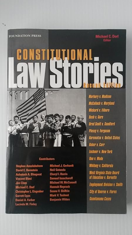 Constitutional Law Stories by Michael Dorf