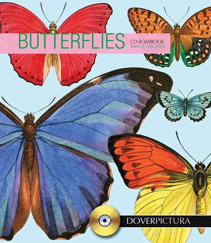 Butterflies (Dover Pictura Electronic Clip Art) by Dover