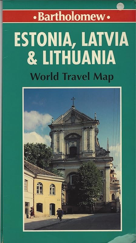 Estonia, Latvia and Lithuania (World Travel) by John Bartholomew and Son Bartholomew