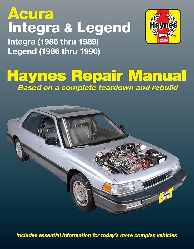 Acura Integra (1986-1989) & Legend (1986-1990) Haynes Repair Manual (USA) by Haynes