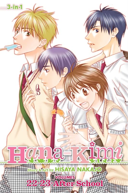Hana-Kimi (3-in-1 Edition), Vol. 8: Includes vols. 22 and 23 (8) by Hisaya Nakajo
