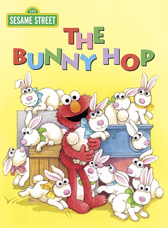 The Bunny Hop (Sesame Street): An Easter Board Book for Babies and Toddlers (Big Bird's Favorites Board Books) by Sarah Albee
