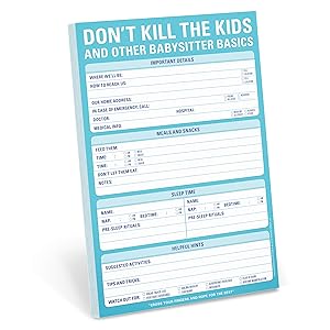 Knock Knock Don't Kill the Kids Pad