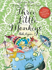 Three Little Monkeys Ride Again by Quentin Blake