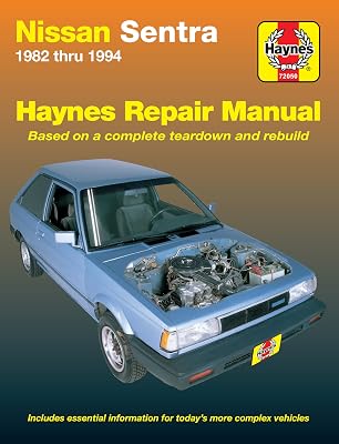 Nissan Sentra Sedan,Coupe,Wagon petrol (82-94) Haynes Manual USA (Hardback)