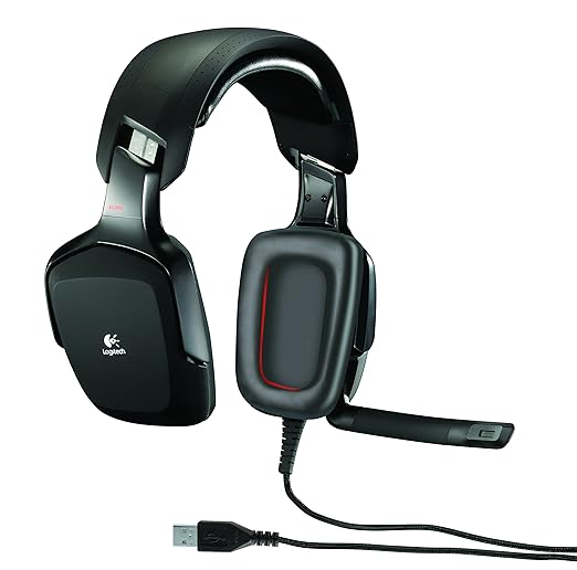 Logitech G35 - Auriculares de diadema cerrados USB (con micrófono), color negro en Amazon