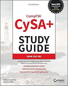 CompTIA CySA+ Study Guide: Exam CS0-003 (Sybex Study Guide) by Mike Chapple