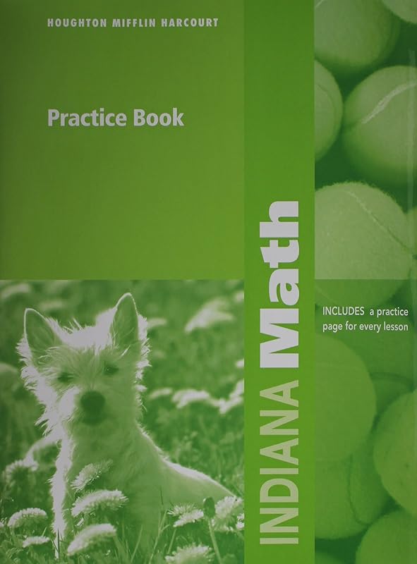 Houghton Mifflin Harcourt Math Indiana: Homework / Practice Workbook Student Edition Grade K by HOUGHTON MIFFLIN HARCOURT