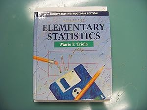 Elementary Statistics by Mario F. Triola