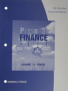 My Personal Financial Planner with Worksheets for Garman/Forgue's Personal Finance, 12th by E. Thomas Garman