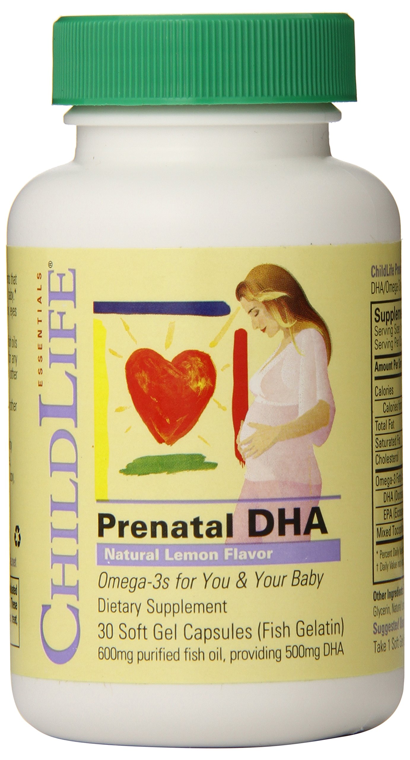 child life/童年时光 孕妇dha软胶囊(柠檬口味)