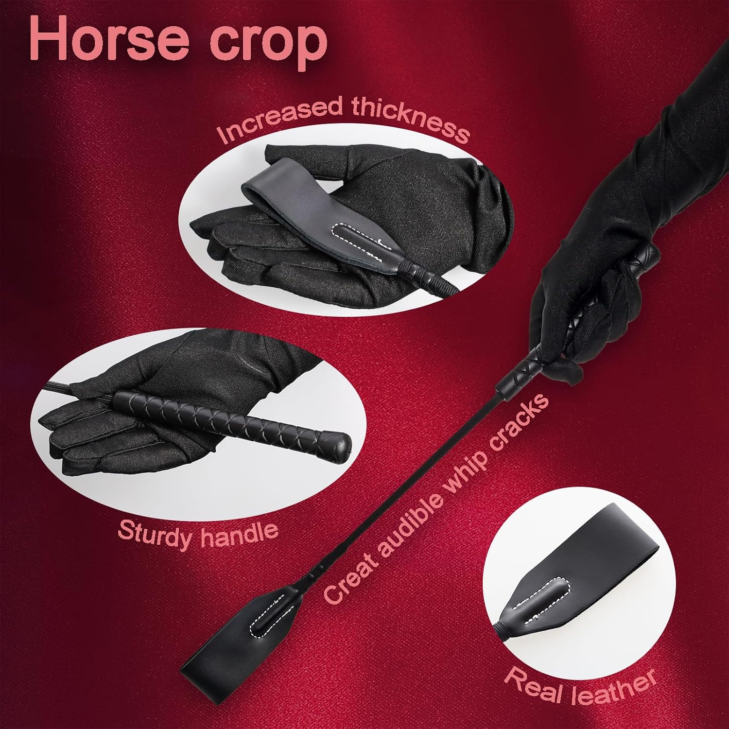 Fumwase Set di 3 pezzi frusta e frustino per sesso, frusta BDSM in pelle, frustino per cavalli, piuma, solletico per adulti, giochi in camera da letto, giocattoli sessuali per coppie_voghion.com