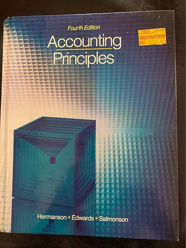 Accounting Principles by Roger H. Hermanson