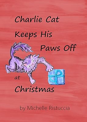Charlie Cat Keeps His Paws Off at Christmas