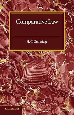 Comparative Law: An Introduction to the Comparative Method of Legal Study and Research