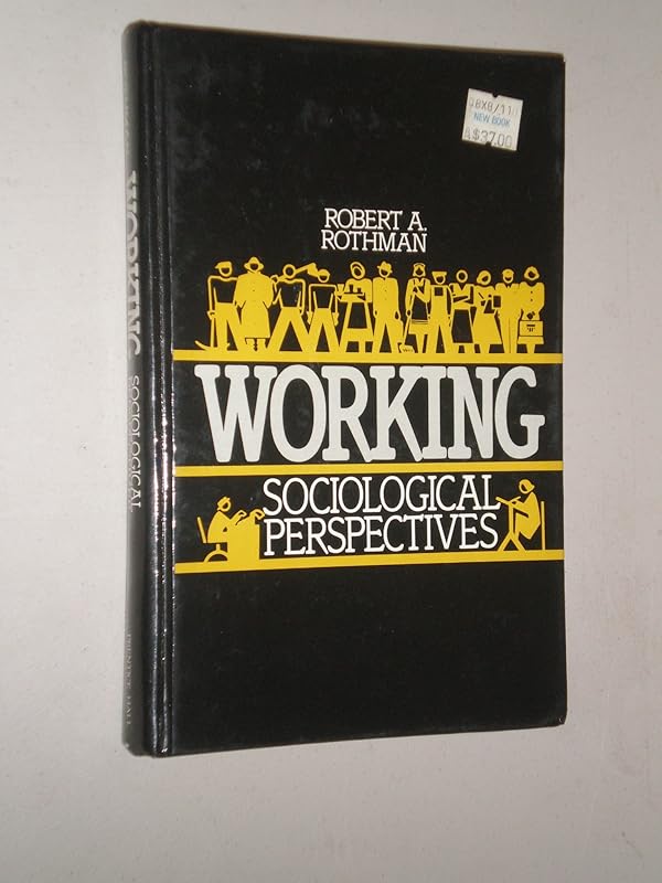 Working: Sociological Perspectives by Robert A. Rothman