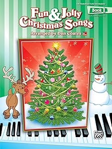 Fun & Jolly Christmas Songs, Book 1 (Exam Grades 1-2)