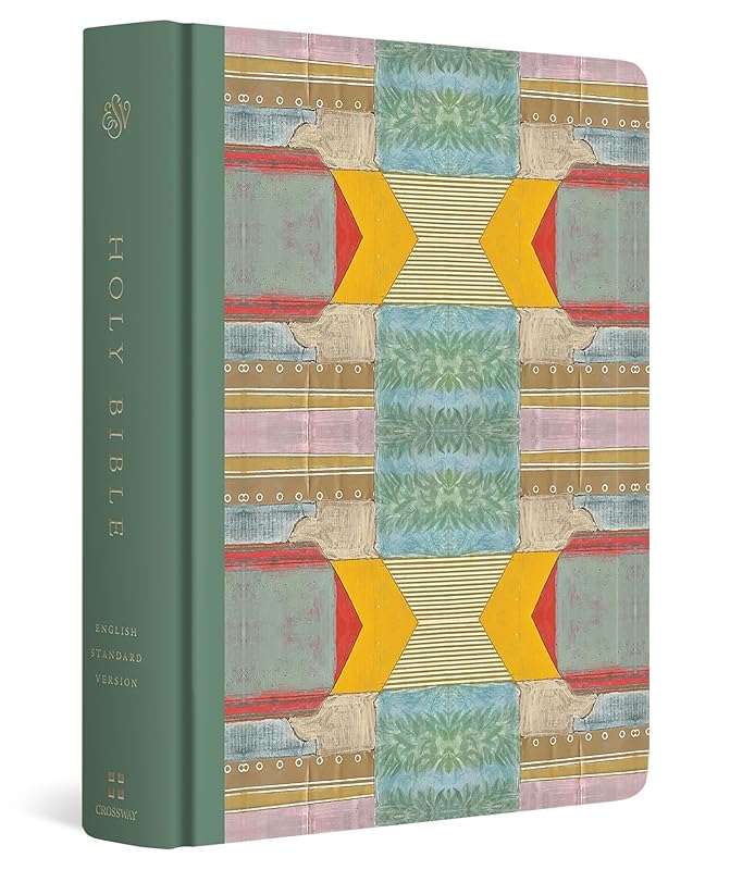 ESV Single Column Journaling Bible, Artist Series (Cloth over Board, Jessica Dennis Bush, Trellis) by ESV Bibles