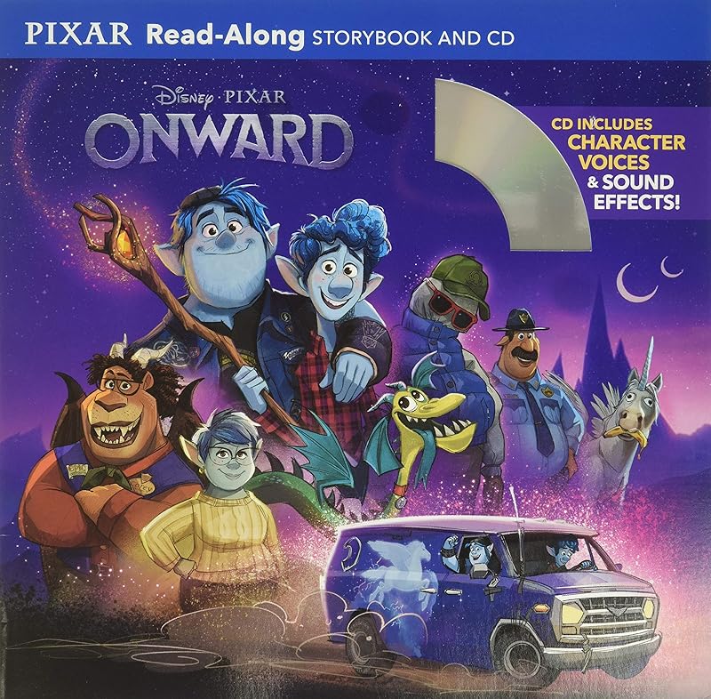 Onward Read-Along Storybook and CD by Disney Books