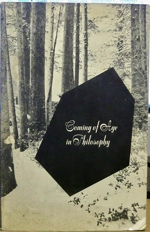 Coming of Age in Philosophy by Roger Eastman