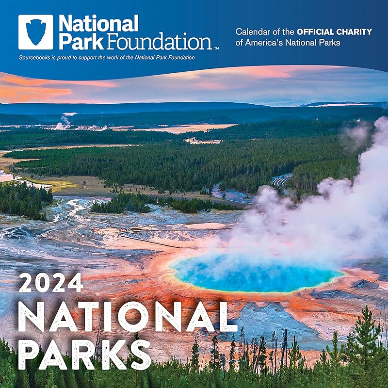 2024 National Park Foundation Wall Calendar: 12-Month Nature Calendar & Photography Collection (Monthly Calendar) by National Park Foundation